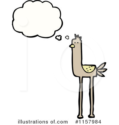 Royalty-Free (RF) Thinking Bird Clipart Illustration by lineartestpilot - Stock Sample #1157984