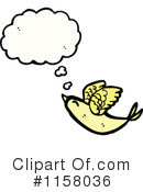 Thinking Bird Clipart #1158036 by lineartestpilot