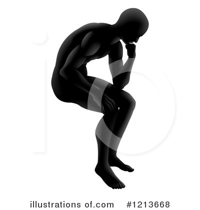 Royalty-Free (RF) Thinking Clipart Illustration by AtStockIllustration - Stock Sample #1213668