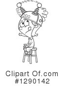 Thinking Clipart #1290142 by toonaday