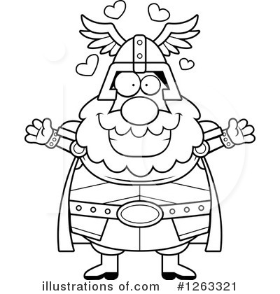 Royalty-Free (RF) Thor Clipart Illustration by Cory Thoman - Stock Sample #1263321