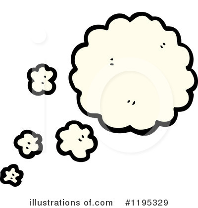 Royalty-Free (RF) Thought Cloud Clipart Illustration by lineartestpilot - Stock Sample #1195329