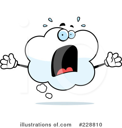 Royalty-Free (RF) Thought Cloud Clipart Illustration by Cory Thoman - Stock Sample #228810