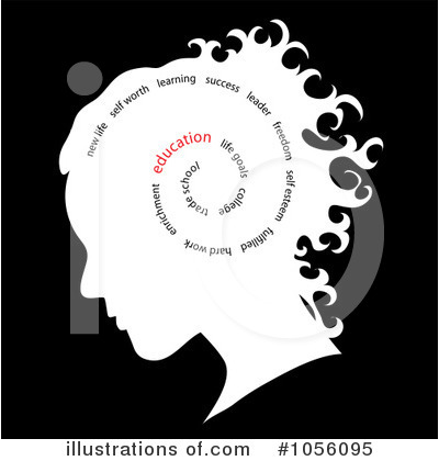 Royalty-Free (RF) Thoughts Clipart Illustration by Pams Clipart - Stock Sample #1056095