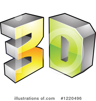 Three Dimensional Clipart #1220496 by cidepix