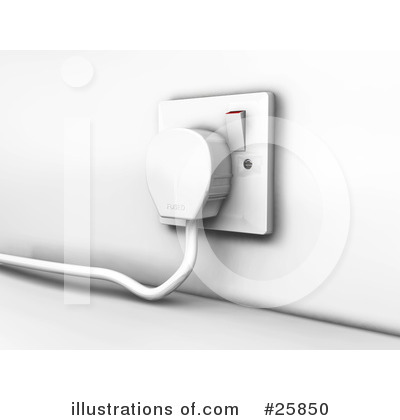 Electrical Socket Clipart #25850 by KJ Pargeter