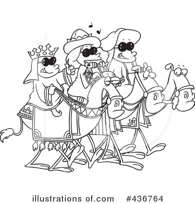 Three Wise Men Clipart #436764 by toonaday