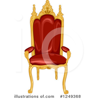Throne Clipart #1249368 by BNP Design Studio