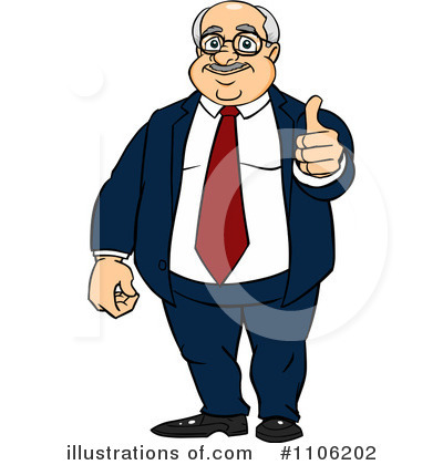 Businessman Clipart #1106202 by Cartoon Solutions