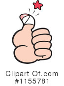 Thumb Up Clipart #1155781 by Johnny Sajem