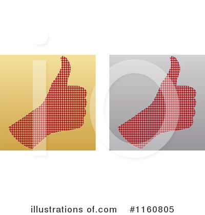 Royalty-Free (RF) Thumb Up Clipart Illustration by Andrei Marincas - Stock Sample #1160805
