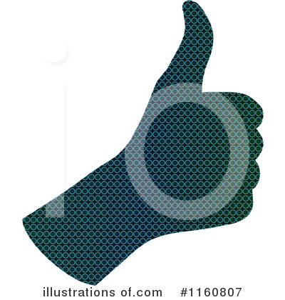 Royalty-Free (RF) Thumb Up Clipart Illustration by Andrei Marincas - Stock Sample #1160807