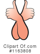 Thumb Up Clipart #1163808 by Lal Perera