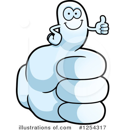Thumb Up Clipart #1254317 by Cory Thoman