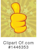 Thumb Up Clipart #1446353 by Hit Toon