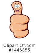 Thumb Up Clipart #1446355 by Hit Toon