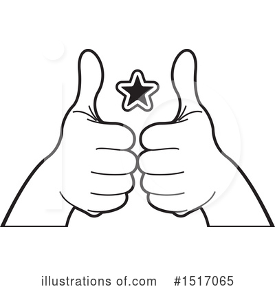 Royalty-Free (RF) Thumb Up Clipart Illustration by Lal Perera - Stock Sample #1517065