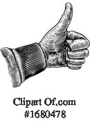 Thumb Up Clipart #1680478 by AtStockIllustration