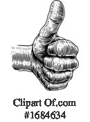 Thumb Up Clipart #1684634 by AtStockIllustration