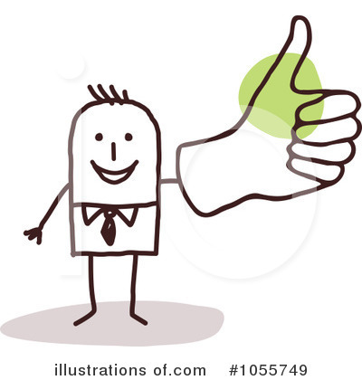 Thumbs Up Clipart #1055749 by NL shop