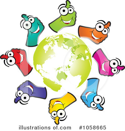 Royalty-Free (RF) Thumbs Up Clipart Illustration by Andrei Marincas - Stock Sample #1058665