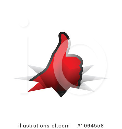 Royalty-Free (RF) Thumbs Up Clipart Illustration by Andrei Marincas - Stock Sample #1064558