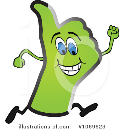 Royalty-Free (RF) Thumbs Up Clipart Illustration by Andrei Marincas - Stock Sample #1069623