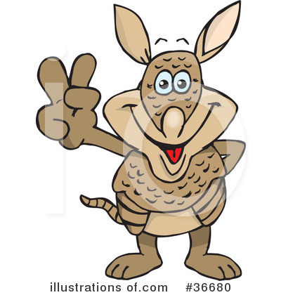 Royalty-Free (RF) Thumbs Up Clipart Illustration by Dennis Holmes Designs - Stock Sample #36680