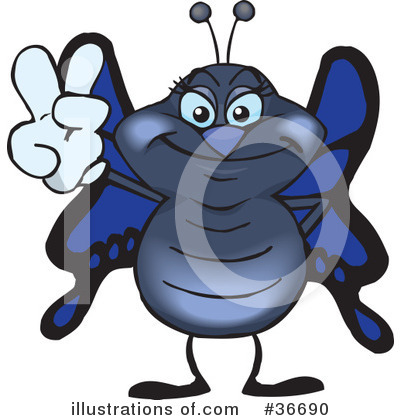 Royalty-Free (RF) Thumbs Up Clipart Illustration by Dennis Holmes Designs - Stock Sample #36690
