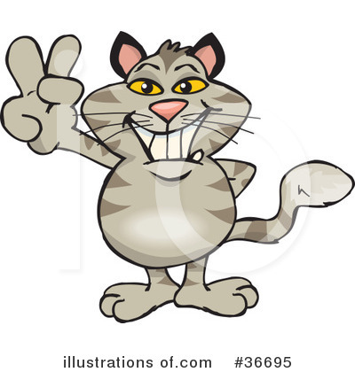 Royalty-Free (RF) Thumbs Up Clipart Illustration by Dennis Holmes Designs - Stock Sample #36695