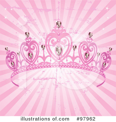 Royalty-Free (RF) Tiara Clipart Illustration by Pushkin - Stock Sample #97962