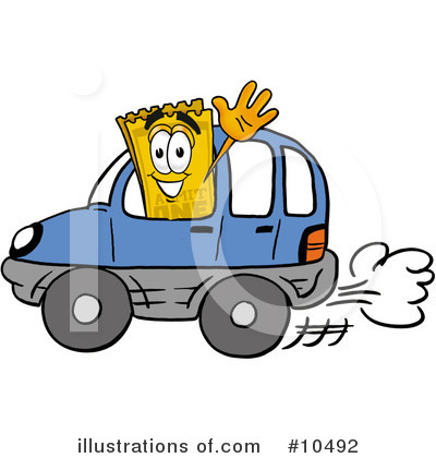 Royalty-Free (RF) Ticket Clipart Illustration by Mascot Junction - Stock Sample #10492
