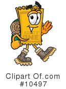 Ticket Clipart #10497 by Mascot Junction