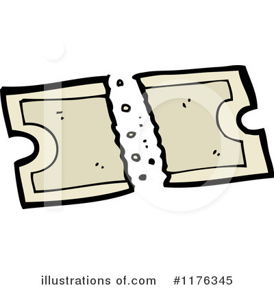 Royalty-Free (RF) Ticket Clipart Illustration by lineartestpilot - Stock Sample #1176345