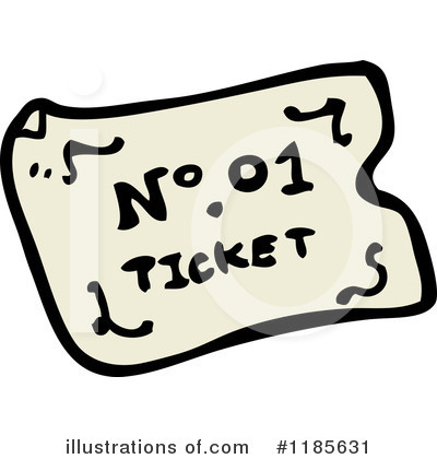 Ticket Clipart #1185631 by lineartestpilot
