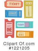 Ticket Clipart #1221205 by BNP Design Studio