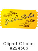Ticket Clipart #224506 by michaeltravers