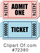 Ticket Clipart #72380 by cidepix