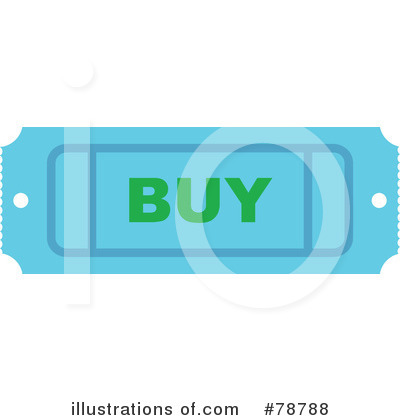 Royalty-Free (RF) Ticket Clipart Illustration by Prawny - Stock Sample #78788