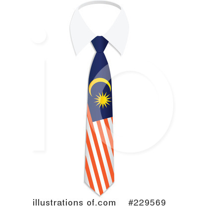 Royalty-Free (RF) Tie Clipart Illustration by Qiun - Stock Sample #229569
