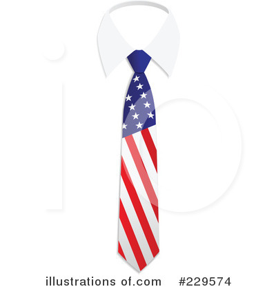 Royalty-Free (RF) Tie Clipart Illustration by Qiun - Stock Sample #229574