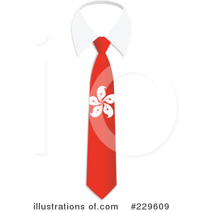 Royalty-Free (RF) Tie Clipart Illustration by Qiun - Stock Sample #229609
