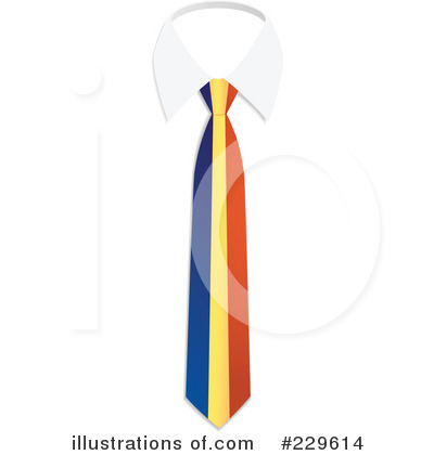 Royalty-Free (RF) Tie Clipart Illustration by Qiun - Stock Sample #229614