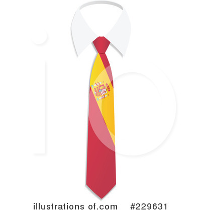 Royalty-Free (RF) Tie Clipart Illustration by Qiun - Stock Sample #229631