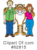 Tiger Character Clipart #62815 by Mascot Junction