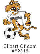 Tiger Character Clipart #62816 by Mascot Junction