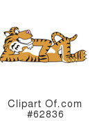 Tiger Character Clipart #62836 by Mascot Junction