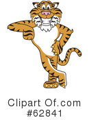 Tiger Character Clipart #62841 by Mascot Junction