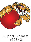 Tiger Character Clipart #62843 by Mascot Junction
