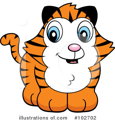 Tiger Clipart #102702 by Cory Thoman